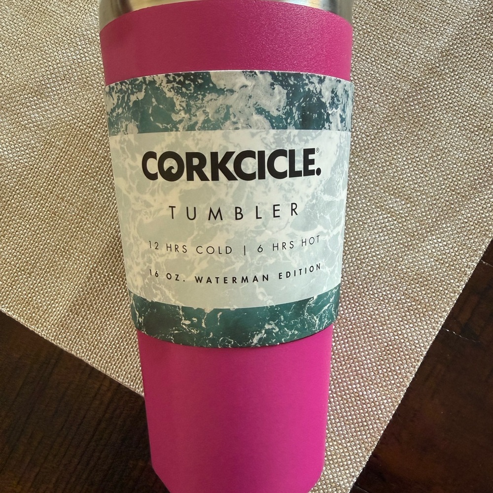 Corkcicle Waterman Edition Pink 16Oz Tumbler